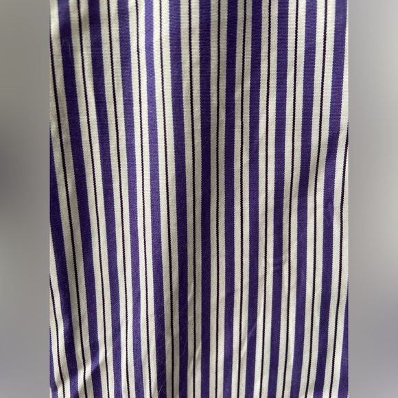 Ralph Lauren purple stripe button down - Picture 3 of 6